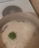Arroz con leche y coco