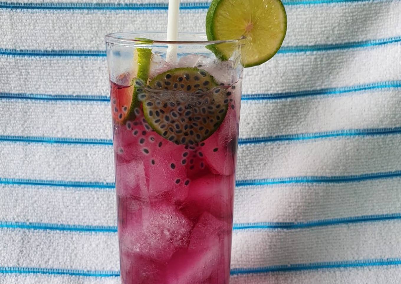 Es Fanta selasi jeruk nipis