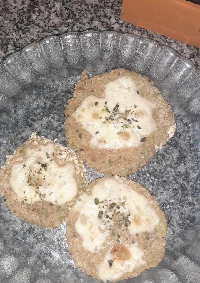Una foto de Milanesa de zapallitos verdes🤗💪🏻