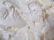 Una foto de buttercream de cacao