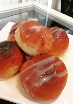 A picture of 2019 34 Hot Crispy Bun with Butter and Condensed Milk.
