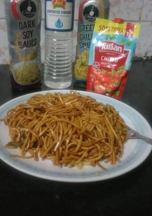 A picture of Veg noodles.