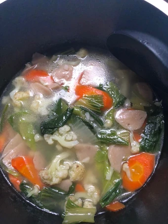 Langkah Gampang Membikin Resep Capjay kuah bakso simpel yang Menggugah Selera Anti Ribet, Menggugah Selera