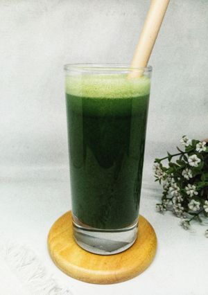 Foto resep Jus Hulk (pokcoy, nanas, timun)