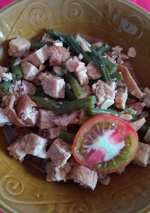 Foto resep Tumis kacang panjang