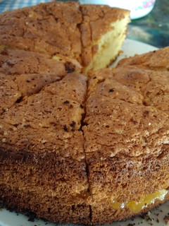 Una foto de Torta de naranja