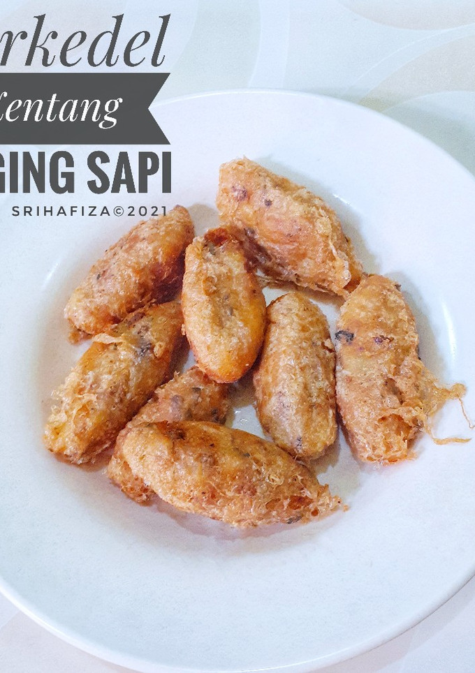Foto resep Perkedel kentang daging sapi