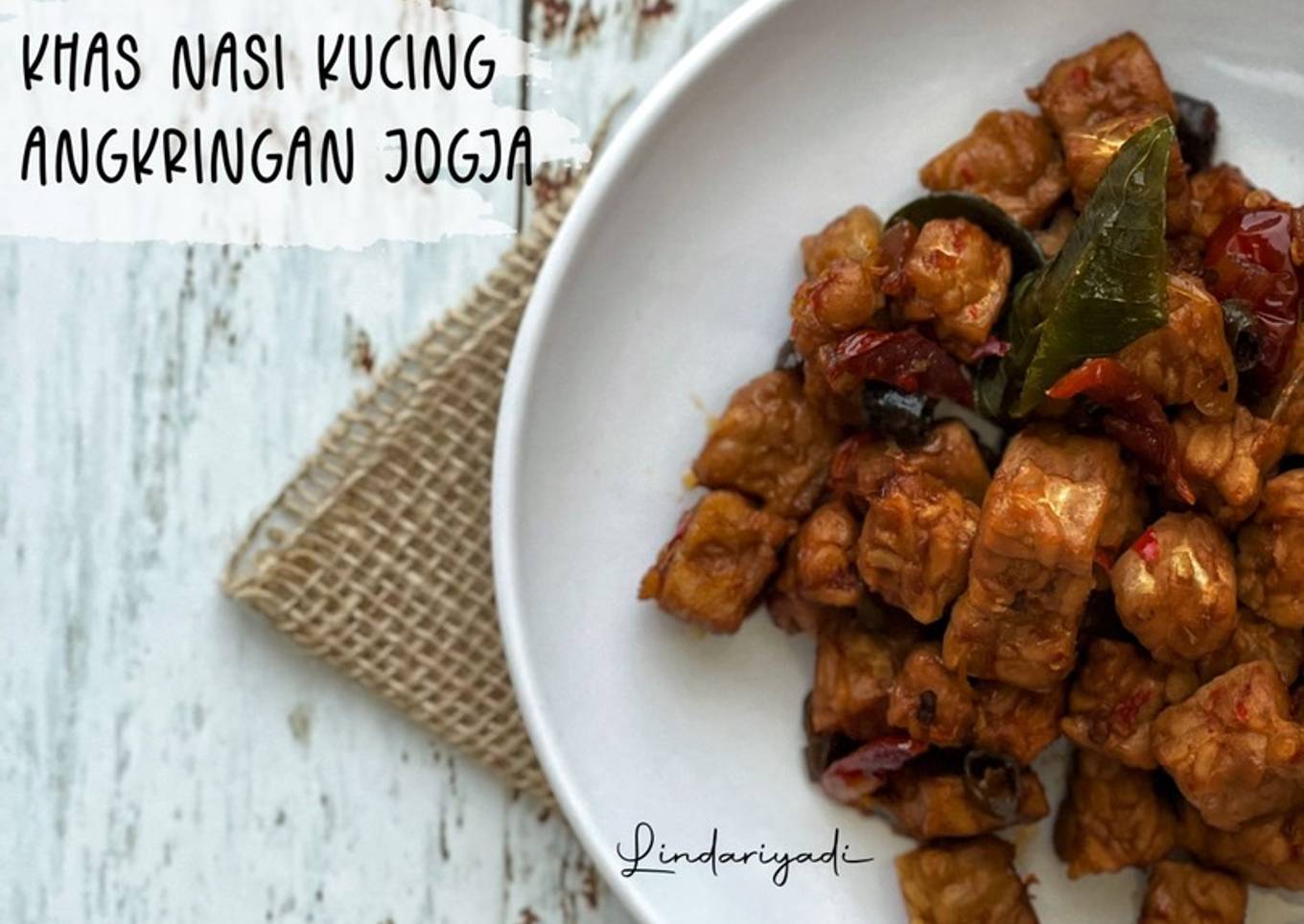 Orek Tempe Basah khas Nasi Kucing Angkringan Jogja