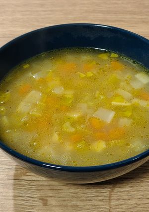 Una foto de Sopa reconfortante de verduras