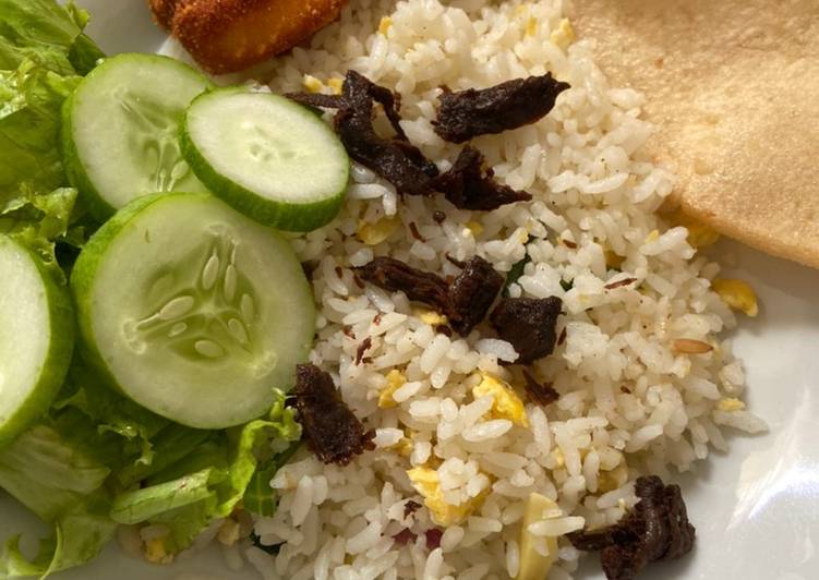 Resep Nasi goreng mentega simpel, Menggugah Selera