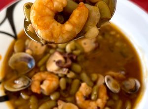 Foto principal de Verdinas con Pulpo y langostinos