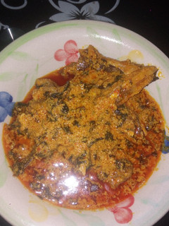 A picture of Bene seed soup.