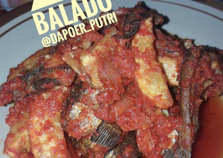 Gabus + kentang balado