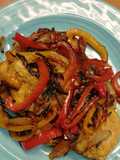 Sautéed Chicken & Grilled Onions & Peppers