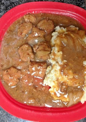 A picture of Cauliflower & Potato Mash Instant Pot IP.