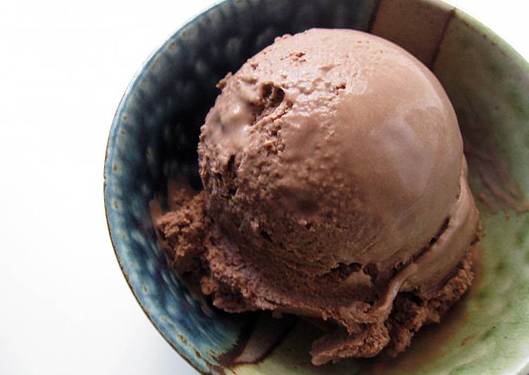 Easiest Chocolate Ice Cream