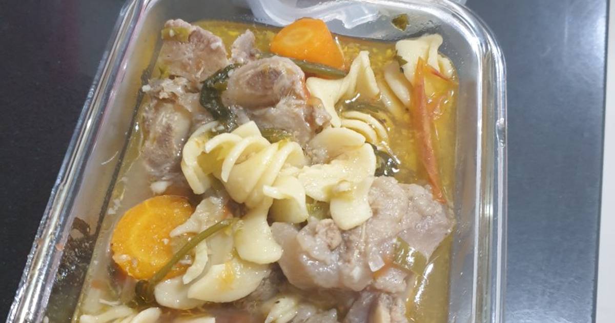 Resep Sop Buntut Oxtail Soup Ala Ala Borobudur Oleh Angel Muliawan