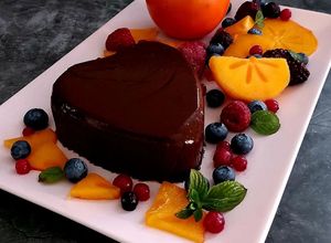Una foto de 💥 FLAN DE CAQUI 💥 ⚠️CON SOLO #2INGREDIENTES⚠️