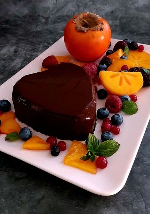Una foto de 💥 FLAN DE CAQUI 💥 ⚠️CON SOLO #2INGREDIENTES⚠️