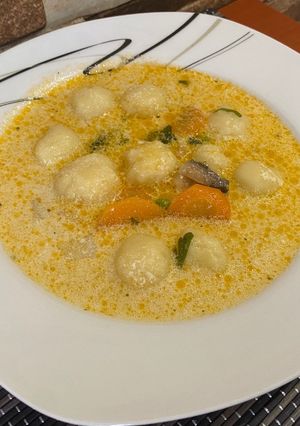 Nyírségi gombócleves recept fotója