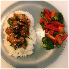 Orange Chicken A picture of Orange Chicken.