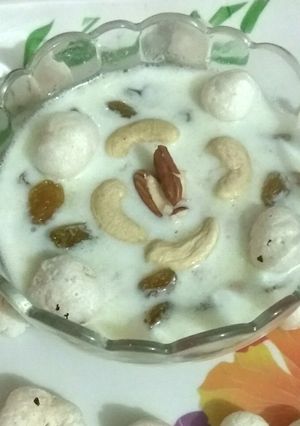 A picture of Makhana kheer.