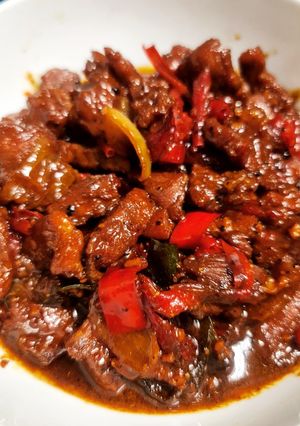 Foto resep Sapi Lada Hitam