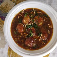 A picture of Paneer Manchurian.