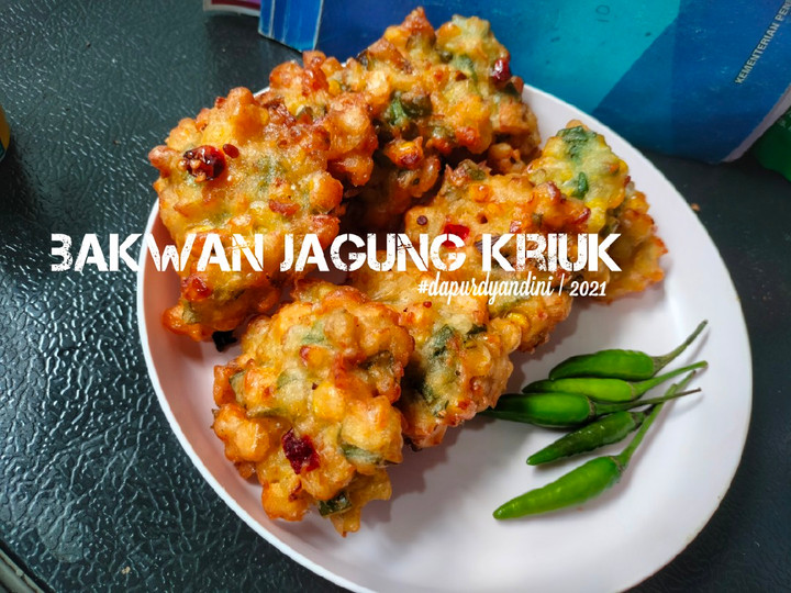 Cara Memasak Bakwan jagung kriuk ala menado Bahan Sederhana