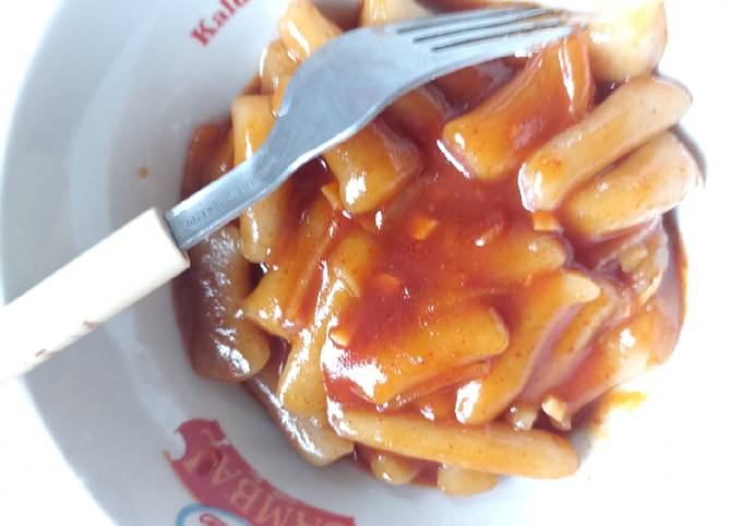 Resep Tteokbokki Homemade Oleh Kim Nova Cookpad 