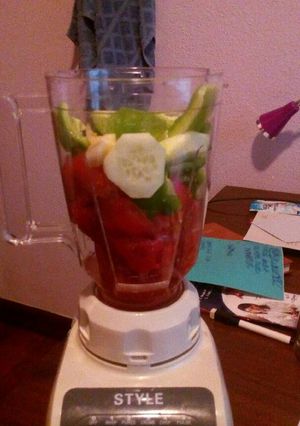Una foto de Gazpacho