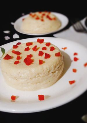 A picture of Bhapa Doi(Steamed Yoghurt).
