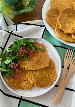 Une photo de ☆Galettes de Quinoa aux Carottes et à la Moutarde☆