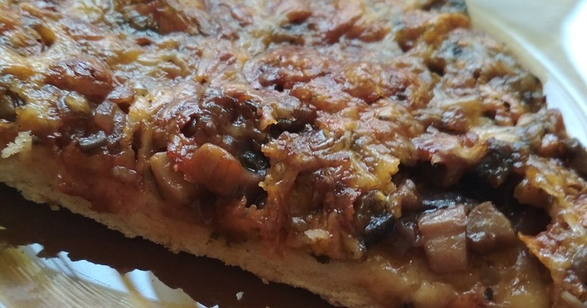 Gombás Pizza | Vacska receptje - Cookpad receptek