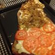 Matambre a la pizza de fugazzeta a la parrilla