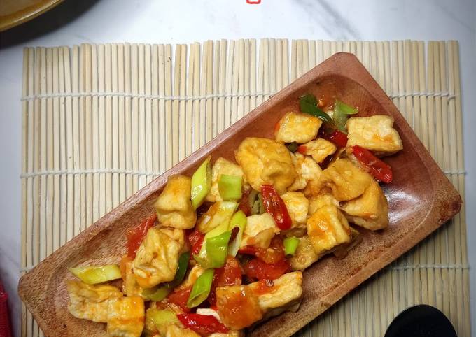 Resep Tahu Asam Manis Pedas Oleh Nyanyah Cookpad