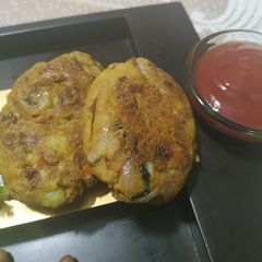 A picture of Rajma Kebabs.