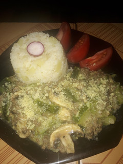 Una foto de Guiso de zapallo italiano especial