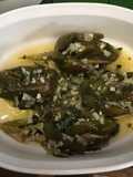 Alcachofas con vino blanco