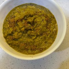 Shalgam ka saag A picture of Shalgam ka saag.