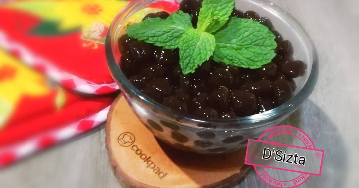 Resep Bubble Pearl (Boba) oleh D'Sizta Cookpad