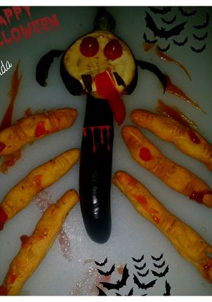 A picture of Bloody finger rolls.