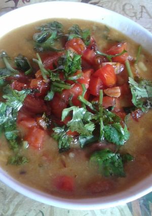 A picture of Dhaba ki daal.