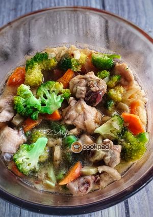 Gambar Sup Brokoli Ayam
