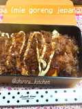Yakisoba omlatte (mie goreng ala jepang)bento (bekal)