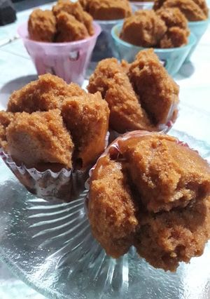 Foto resep Bolu kukus mekar karamel no telur no mixer