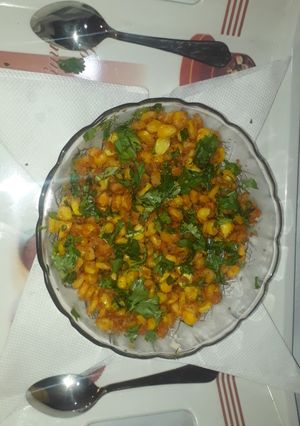 A picture of Crispy corn chat.