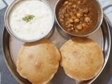 छोले पूरी (chole poori recipe in Hindi)