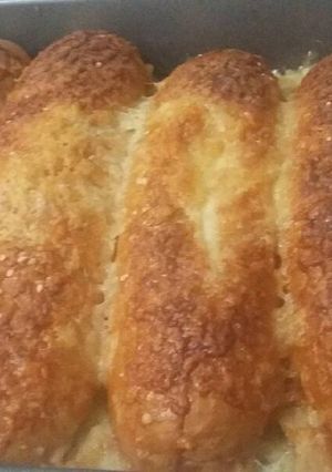 Foto resep Baked Cheesy Hotdog 🍔