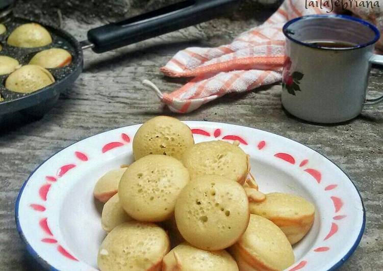 Langkah Mudah untuk Membuat Pukis versi bulat (#pr_pukis) yang Enak